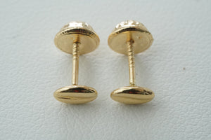 Topos granos de café en oro 18 quilates Topos granos de café en oro 18 quilates