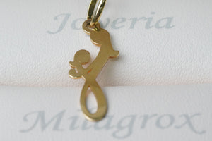 Dije Madre e Hija en oro 18 quilates Dije Madre e Hija en oro 18 quilates