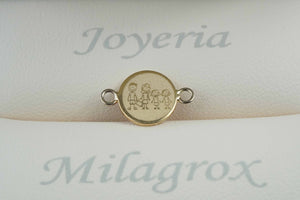 Herraje de la familia en oro 18 quilates Herraje de la familia en oro 18 quilates